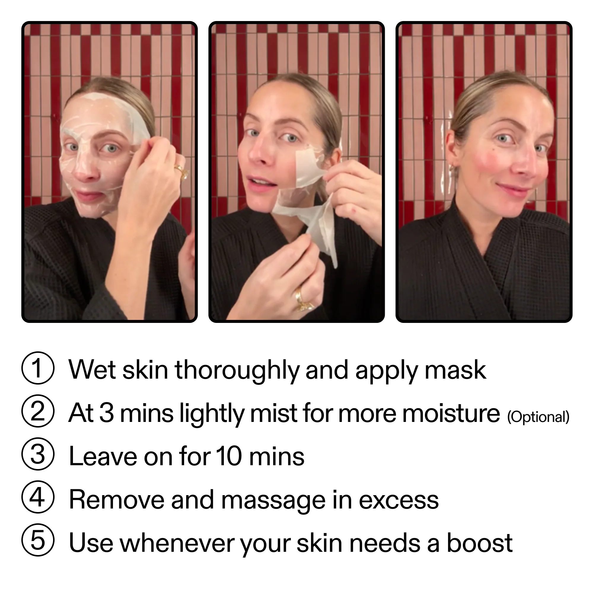 Exosome Boosting Dry Sheet Masks - Pack of 6 - Image 8