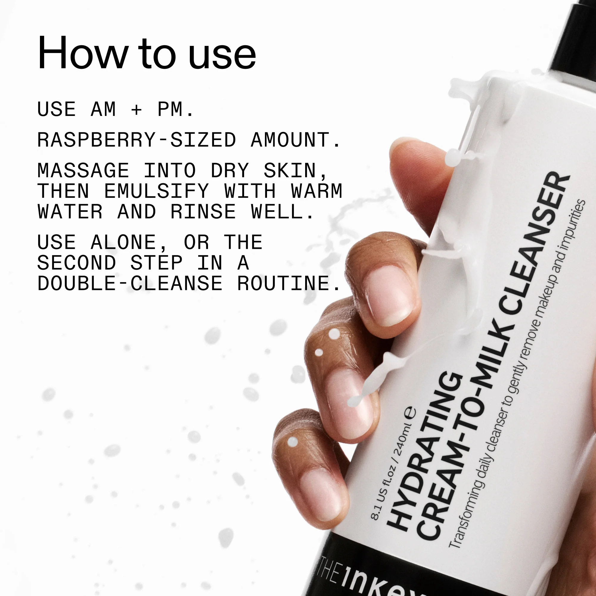 Milk Cleanser - 240ml - Image 9
